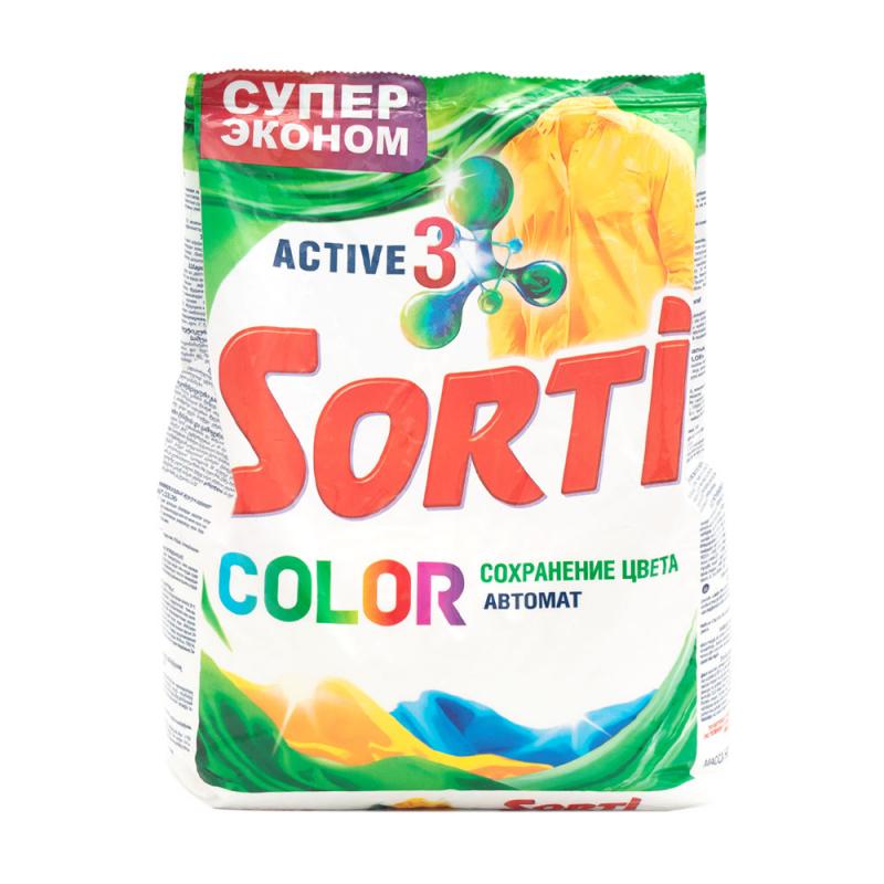 Порошок стиральный "Color", Sorti, 2400 г