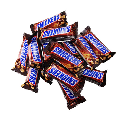 Шоколадные батончики "Snikers Minis", 100 г
