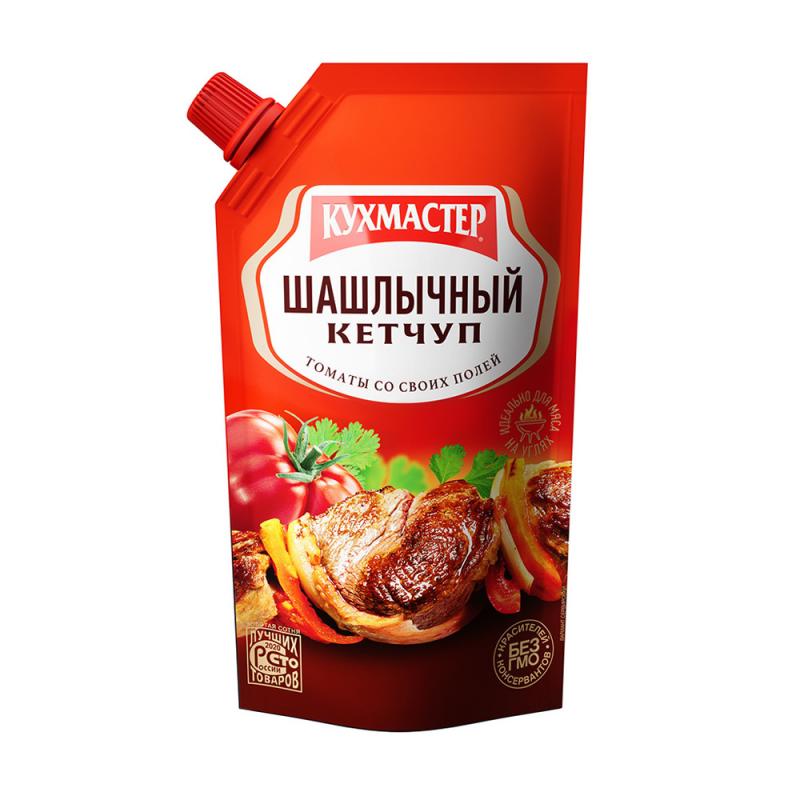 Кетчуп "Шашлычный", КУХМАСТЕР, 260 г