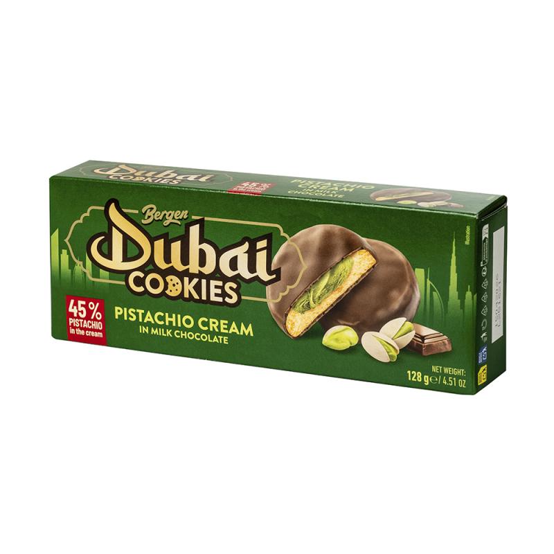 Печенье Dubai с фисташковым кремом, 128 г