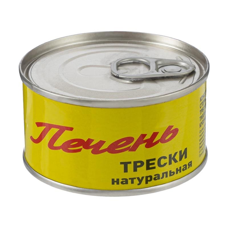 Печень трески натуральная, 140 г