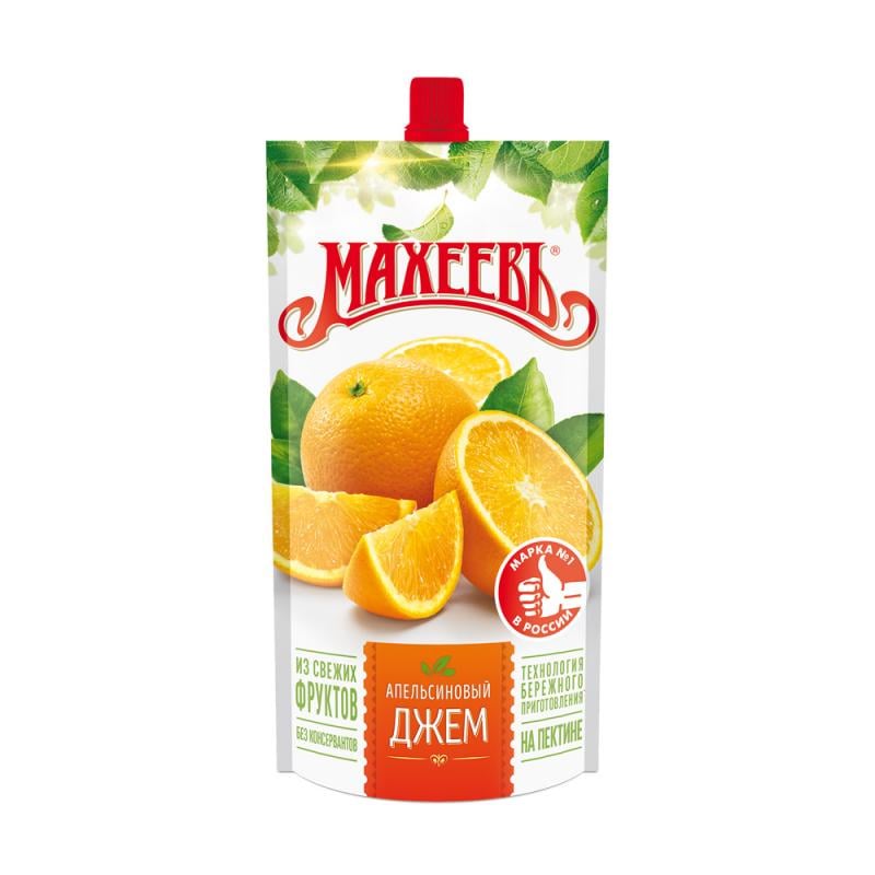 Фруктовый джем, Махеев, 300 г, в ассортименте