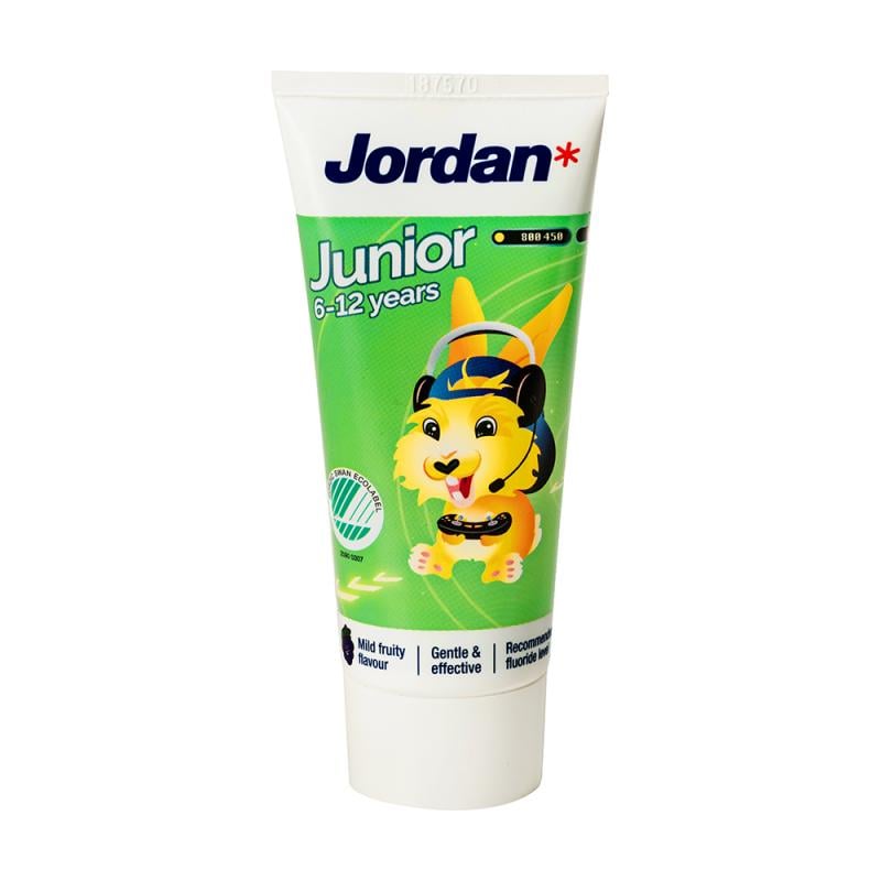 Детская зубная паста Jordan 6-12 лет, 50 мл