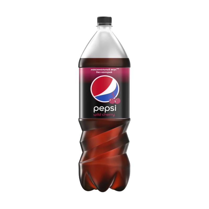 Напиток газированный безалкогольный "Wild Cherry", Pepsi, 1,9 л