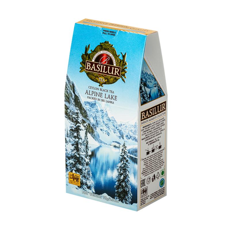 Черный чай Basilur Infinite Moments Winter Stars, 75 г
