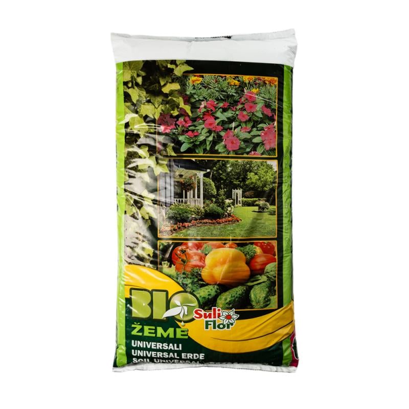 Универсальный торфяной субстрат Bio Organic Suliflor, 20 л