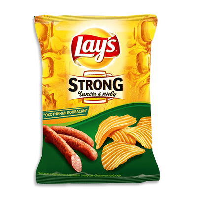 Чипсы "Lay's Strong", 125 г