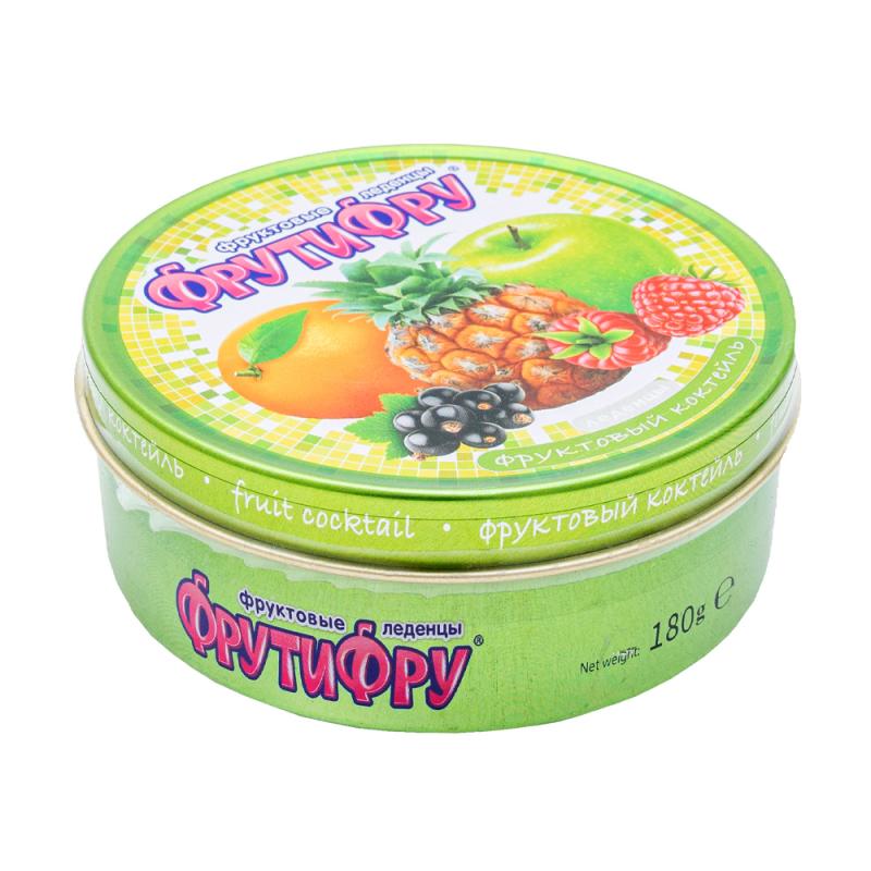 Карамель леденцовая "Фруктовый коктейль", ФрутиФру, 180 г, в ассортименте