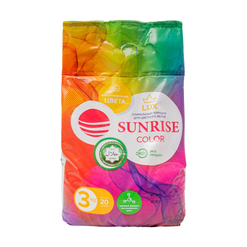 Стиральный порошок "Color", Sunrise, 3 кг