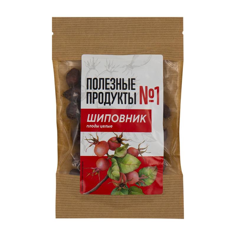 Плоды шиповника сушеные, 50 г