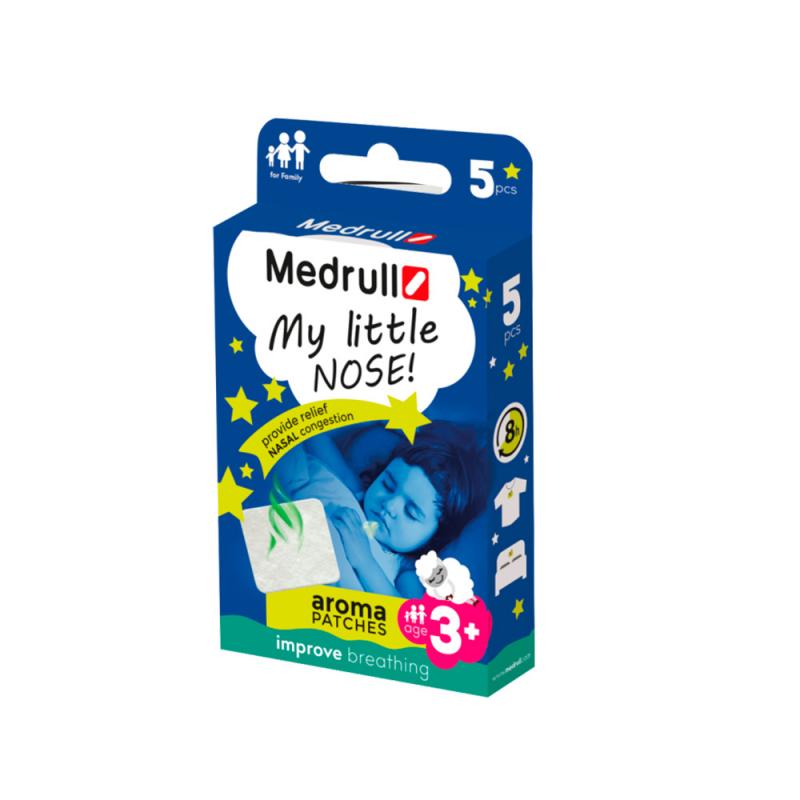 Пластыри для облегчения дыхания, Medrull, 5 шт.
