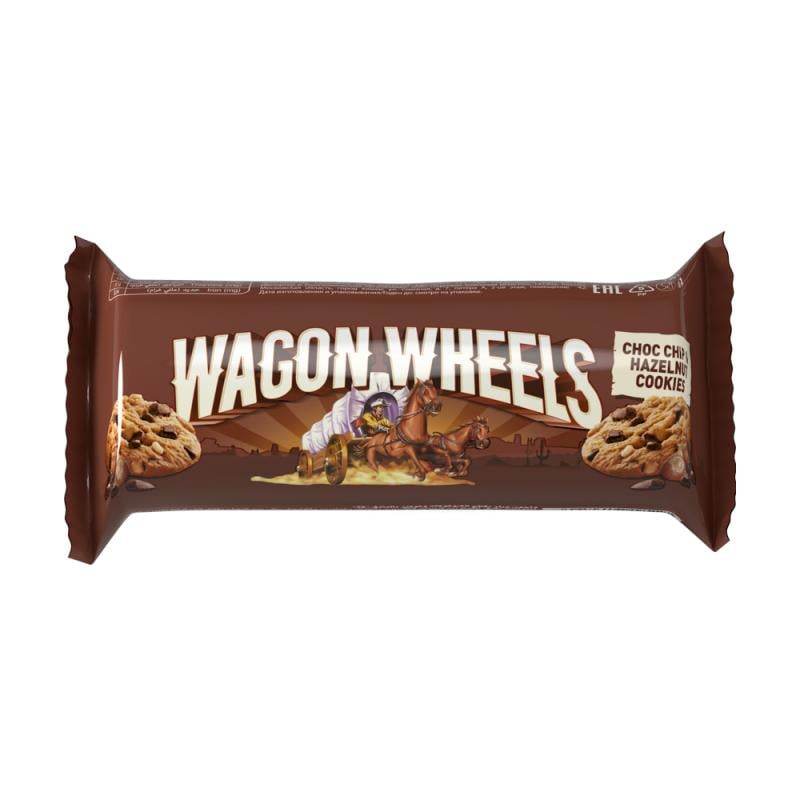 Печенье, Wagon Wheels, 136 г, в ассортименте