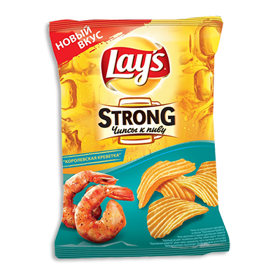 Чипсы "Lay's Strong", 125 г
