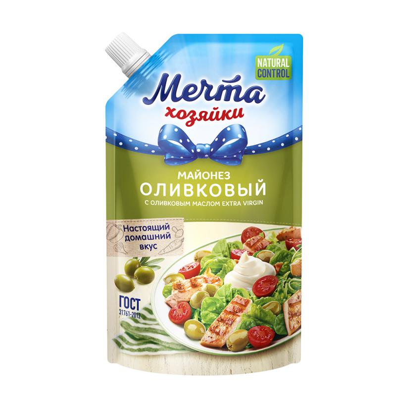 Майонез "Мечта хозяйки" оливковый, 200 мл