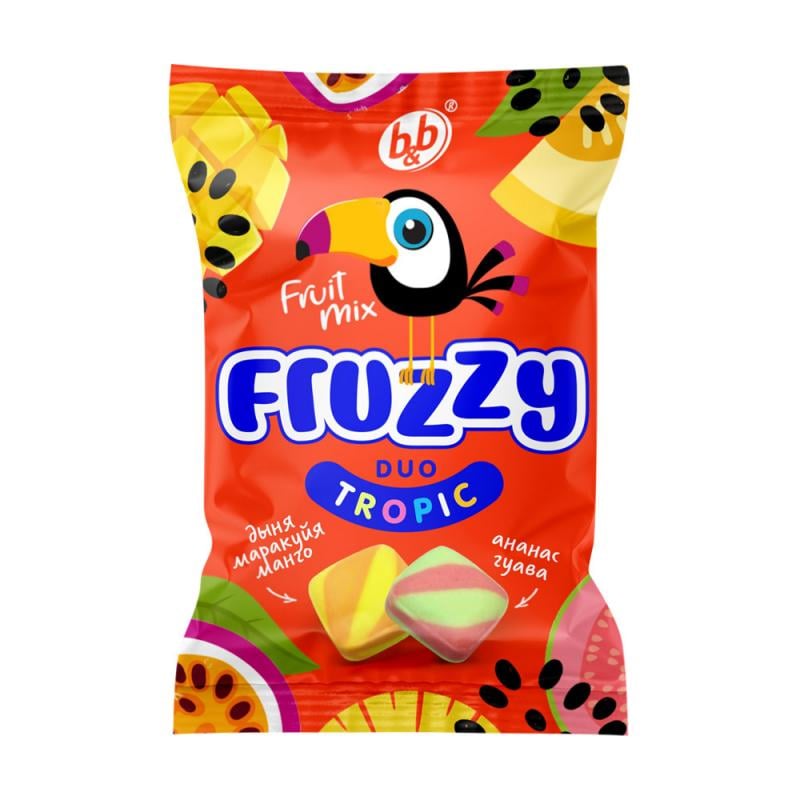 Конфеты жевательные, Fruzzy, 180 г