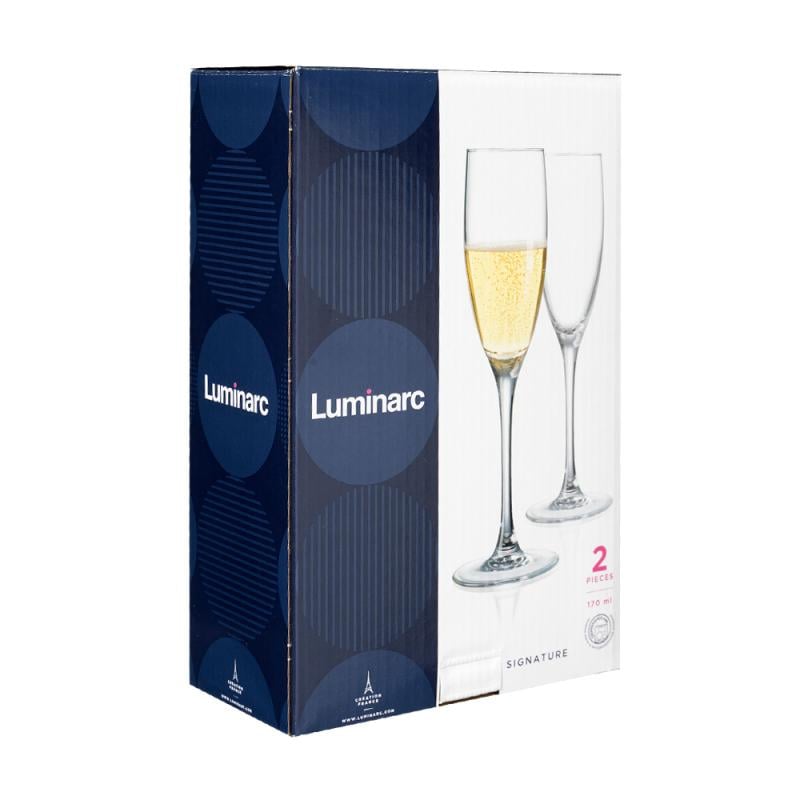 Набор бокалов для шампанского, Luminarc, 2 шт., 170 мл
