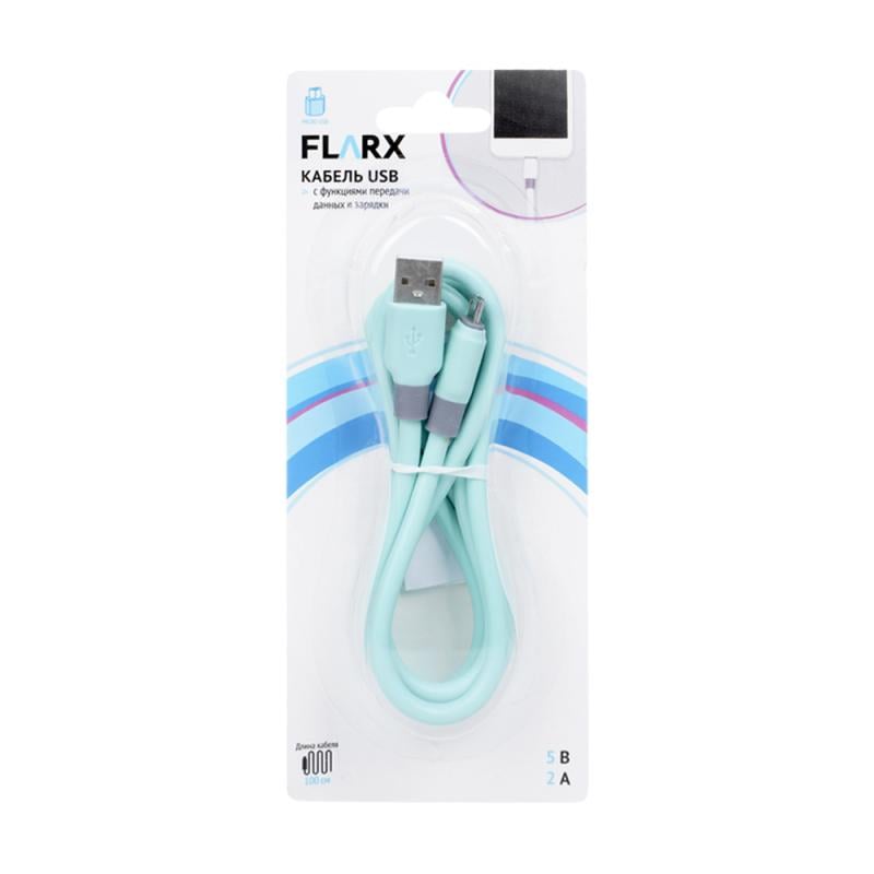 Кабель USB, FLARX, 100 см, в ассортименте