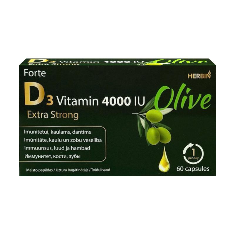 Витамин D3, 4000IU Strong