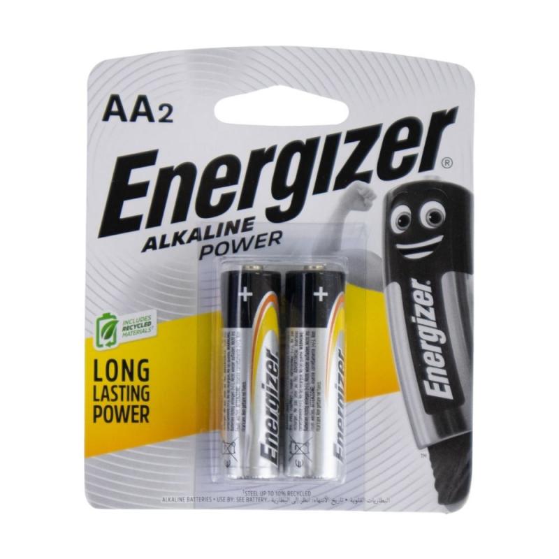 Батарейки ENERGIZER алкалиновые AA, 2 шт