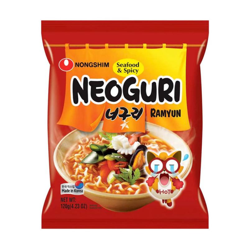 Суп-лапша с морепродуктами "Neoguri Ramyn", Nongshim, 120 г