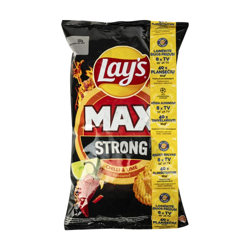 Чипсы Lay's со вкусом чили и лайма, 120 г