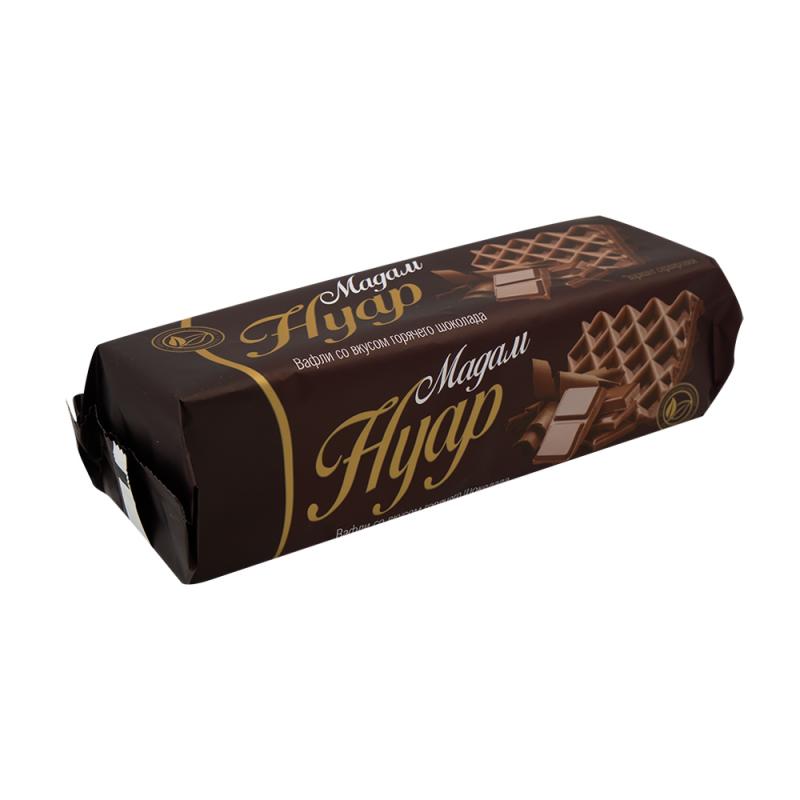 Вафли "Мадам Нуар" со вкусом горячего шоколада, 145 г