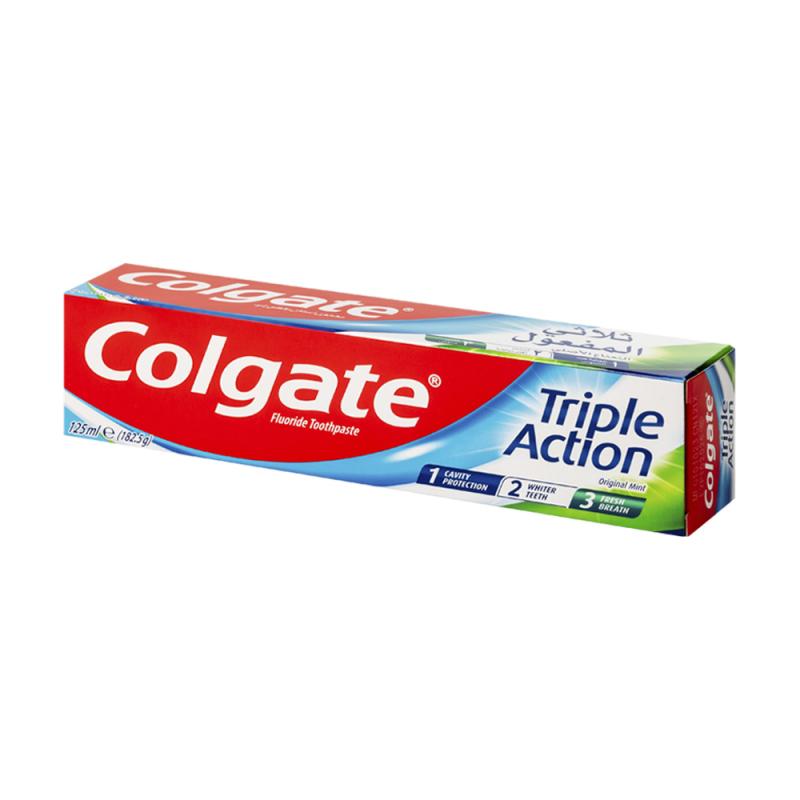 Зубная паста Colgate Triple Action, 125 мл