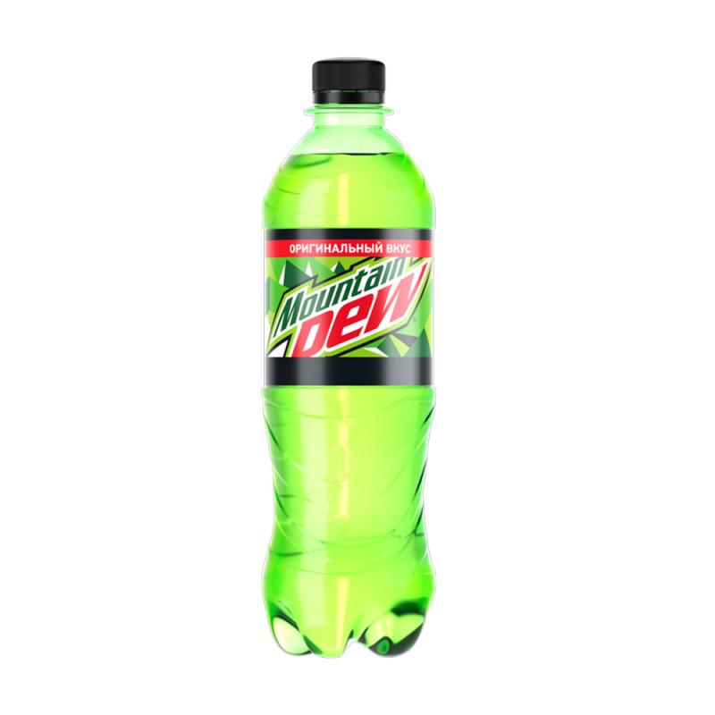 Напиток газированный, Mountain Dew, безалкогольный, 0,5 л
