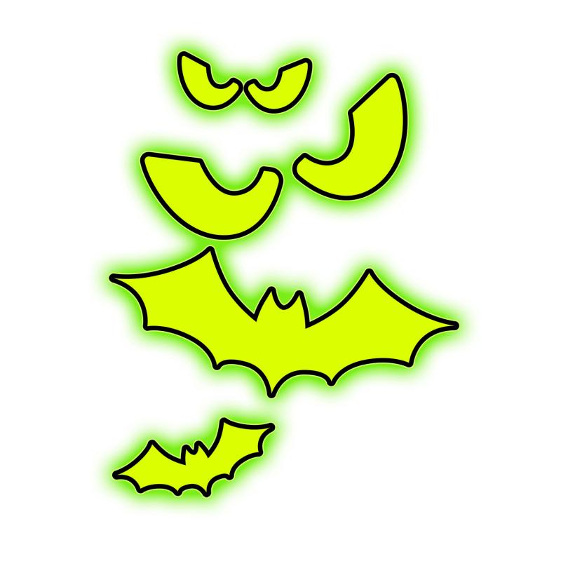 Набор наклеек, Halloween, в ассортименте, 40х33 см