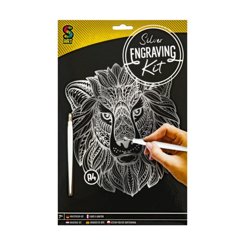 Набор Scratch Art, А4, в ассортименте