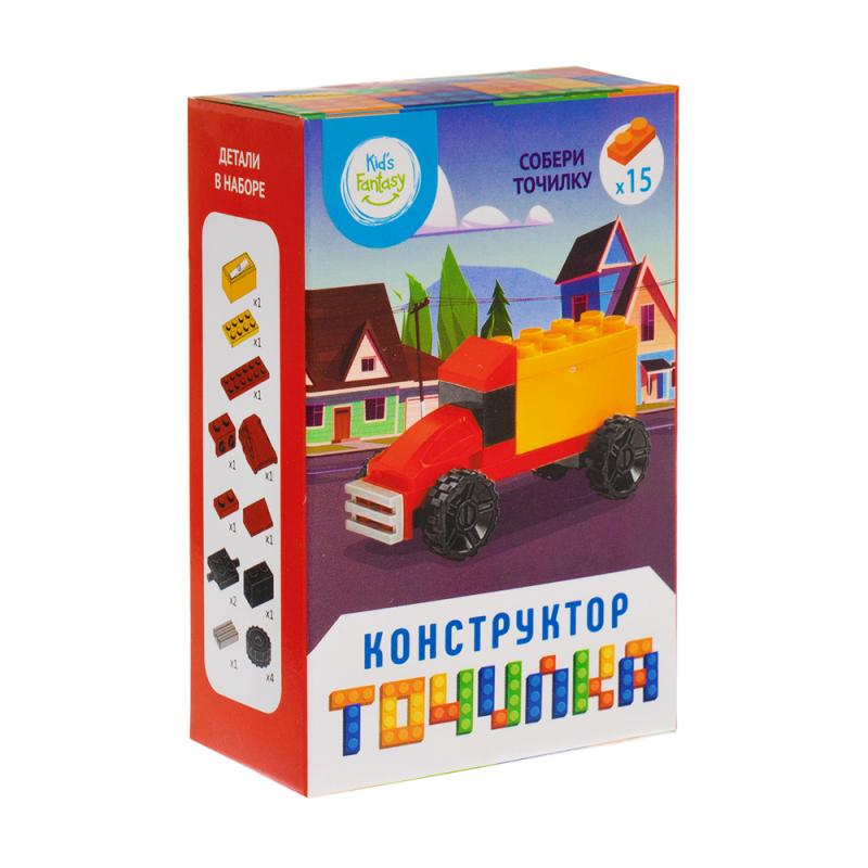 Точилка фигурная "Конструктор-точилка", Kid's Fantasy, в ассортименте