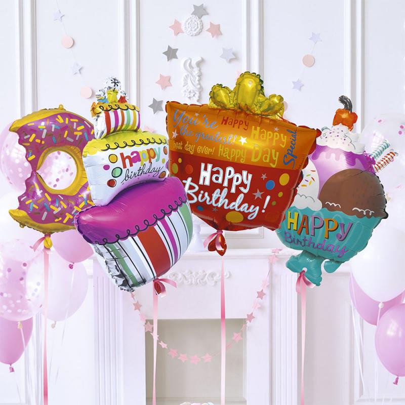 Набор фольгированных шаров, Party, 4 шт.