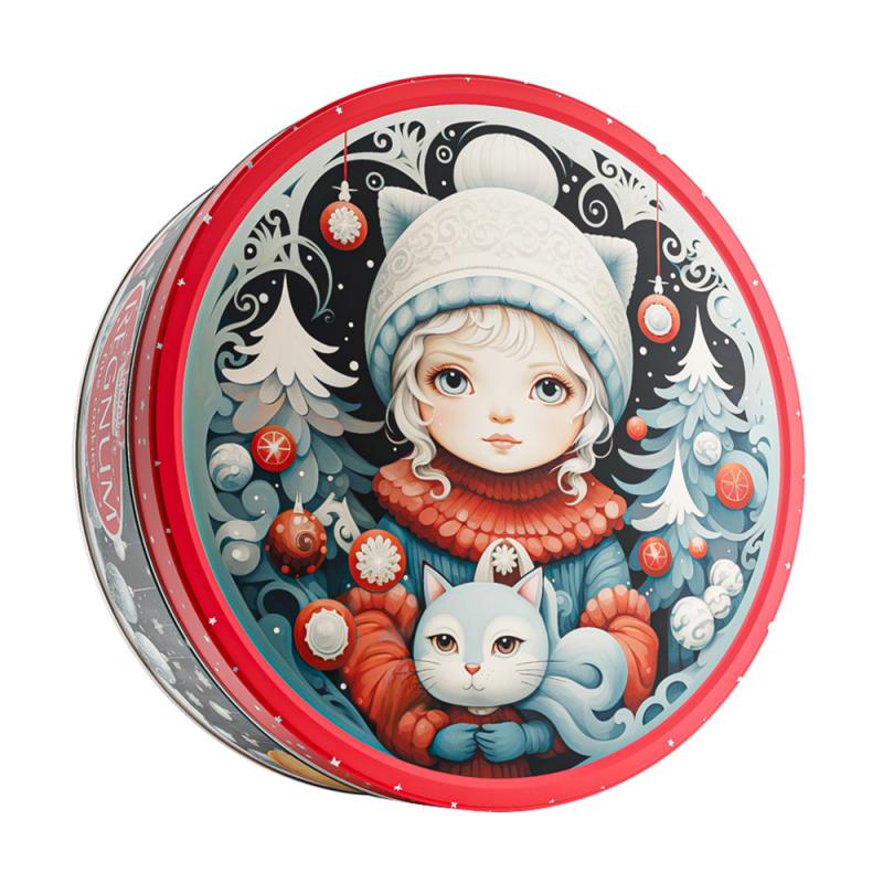 Печенье сдобное, REGNUM, в железной банке, 150 г, в ассортименте