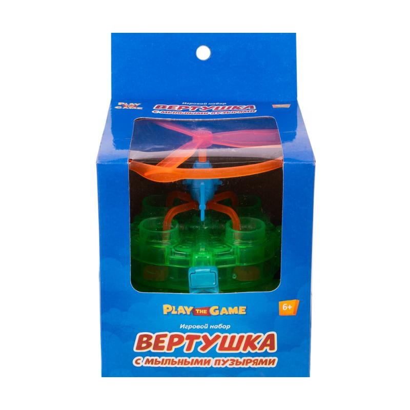 Игровой набор "Вертушка с мыльными пузырями", Play the Game, в ассортименте