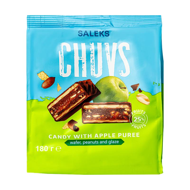 Глазированные вафельные конфеты Chuvs, 180 г, в ассортименте