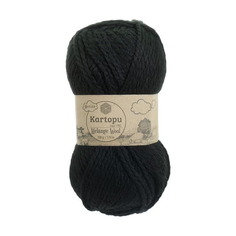 Пряжа для ручного вязания "Melange Wool", Kartopu, 100 г, 170 м, в ассортименте