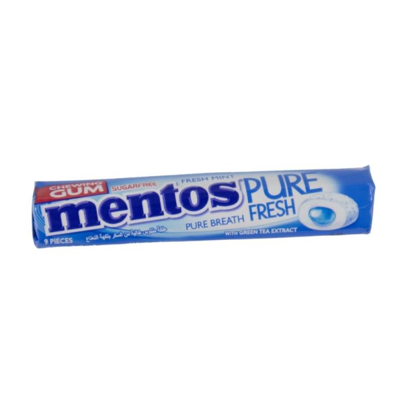 Жевател резинка Mentos Свеж Мята 15,7г