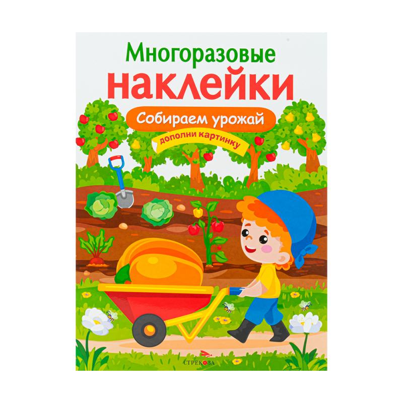 Серия книг «Многоразовые наклейки»