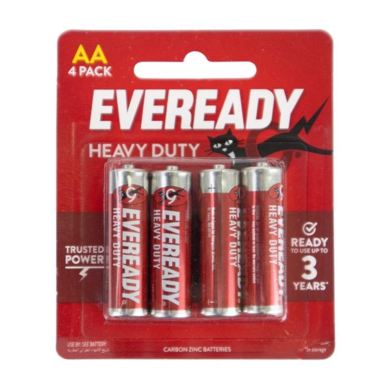 Батарейки EVEREADY алкалиновые AA, 4 шт