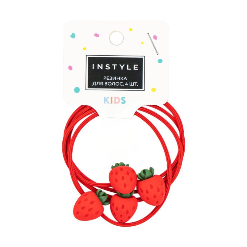 Резинка для волос, INSTYLE, 4 шт., в ассортименте