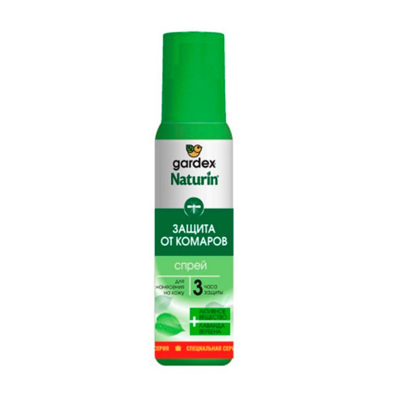 Спрей от комаров "Naturin", Gardex, 110 мл