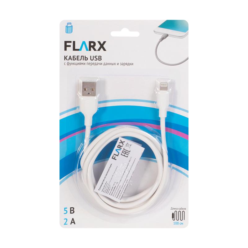 Кабель USB, FLARX, 100 см, в ассортименте