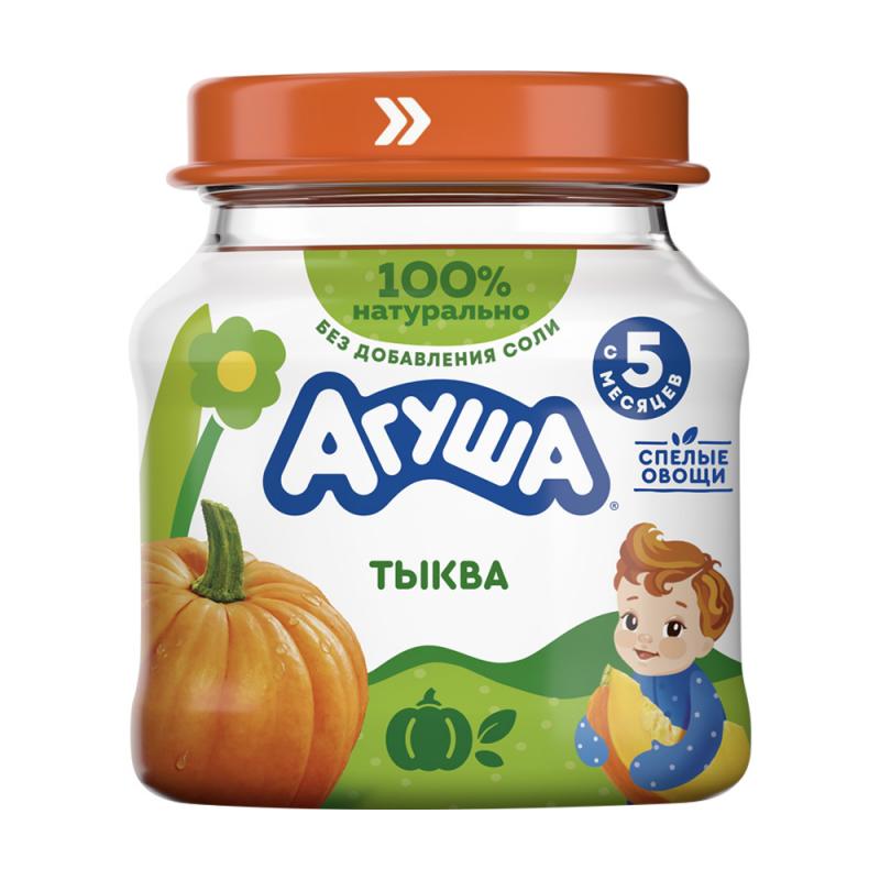 Пюре овощное, Агуша, 80 г, в ассортименте