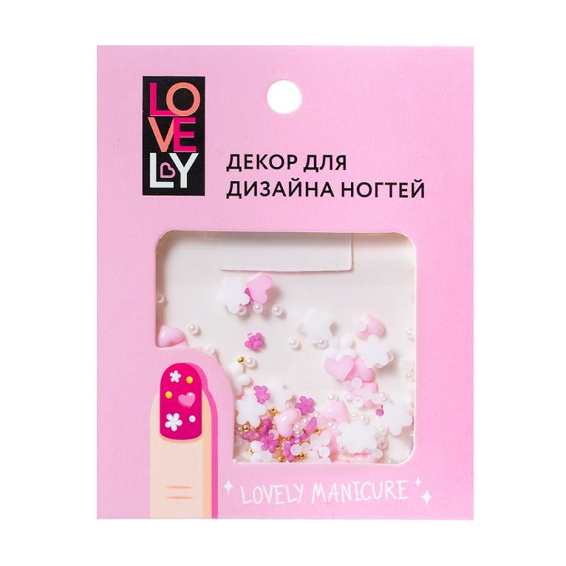 Декор для дизайна ногтей, Lovely, в ассортименте