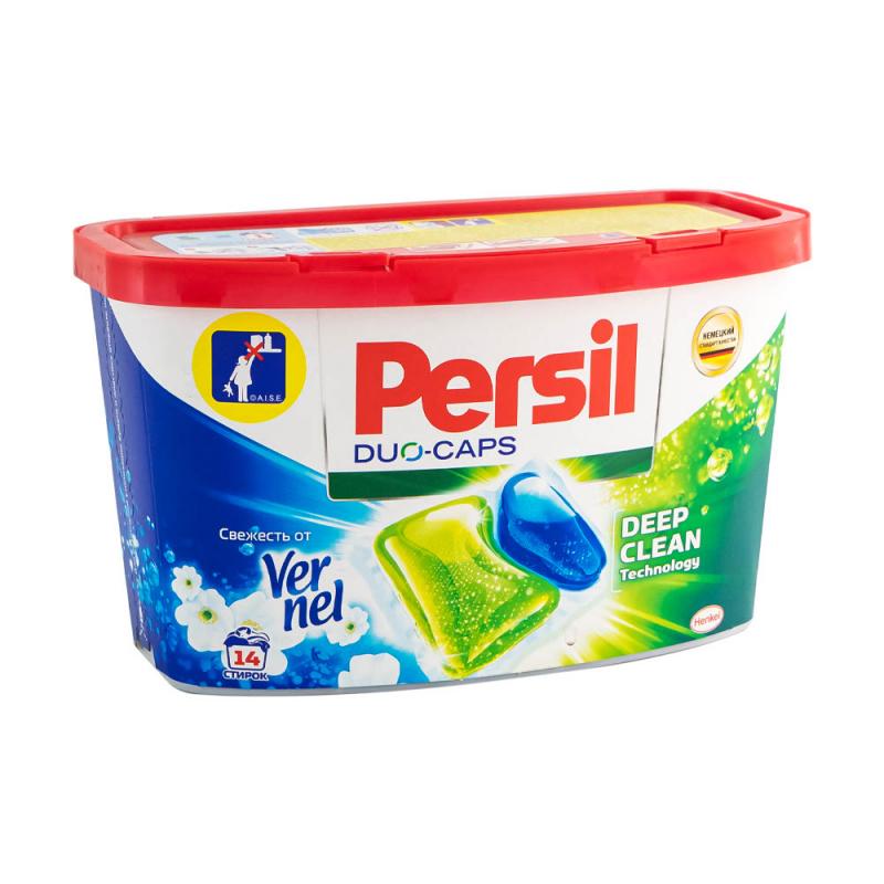 Капсулы для стирки "Свежесть от Vernel", Persil, 14 шт.