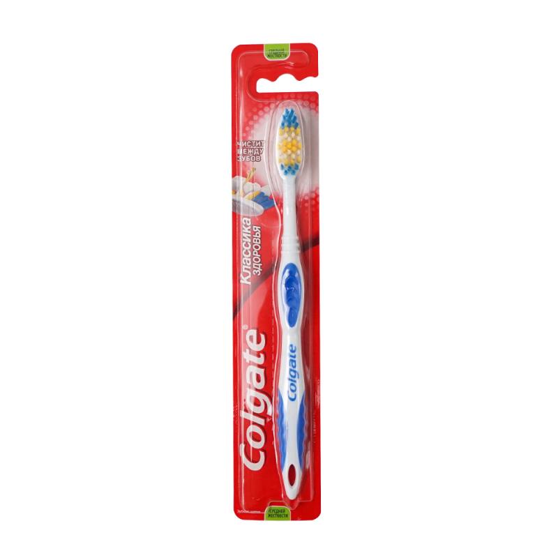 Зубная щетка "Классика здоровья", Colgate, в ассортименте