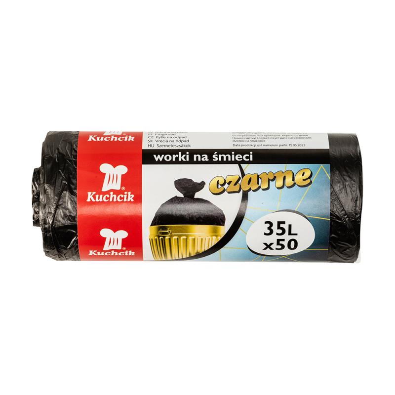 Мешки для мусора, 35 л, 50 шт.