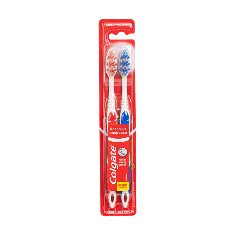 Зубная щётка, Colgate, 2 шт., в ассортименте