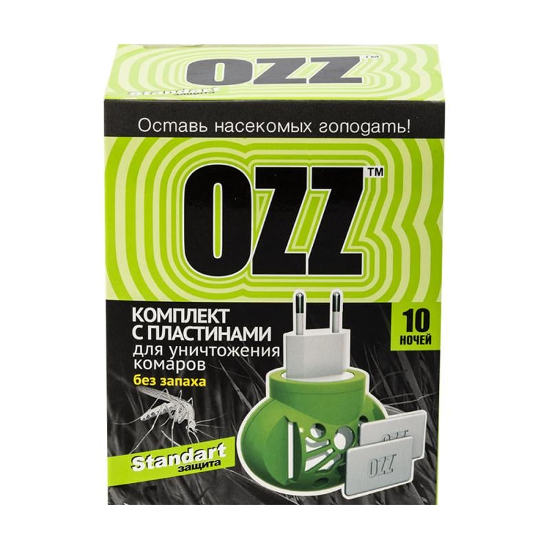 Комплект: диффузор с пластинами для уничтожения комаров "Standart", Ozz