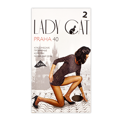 Колготки женские "Lady Cat", 40 ден